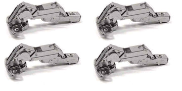 Confezione da 4pz di cerniere soft per ante di mobili per apertura 180 gradi