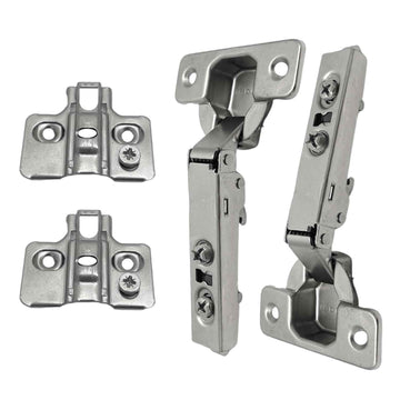 Confezione da 4pz di cerniere soft per ante di mobili con foro Ø26 mm