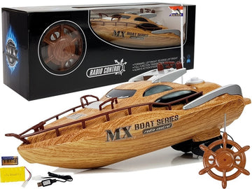 Bateau à moteur r/c 27mh direction à distance portée de la télécommande 40 m