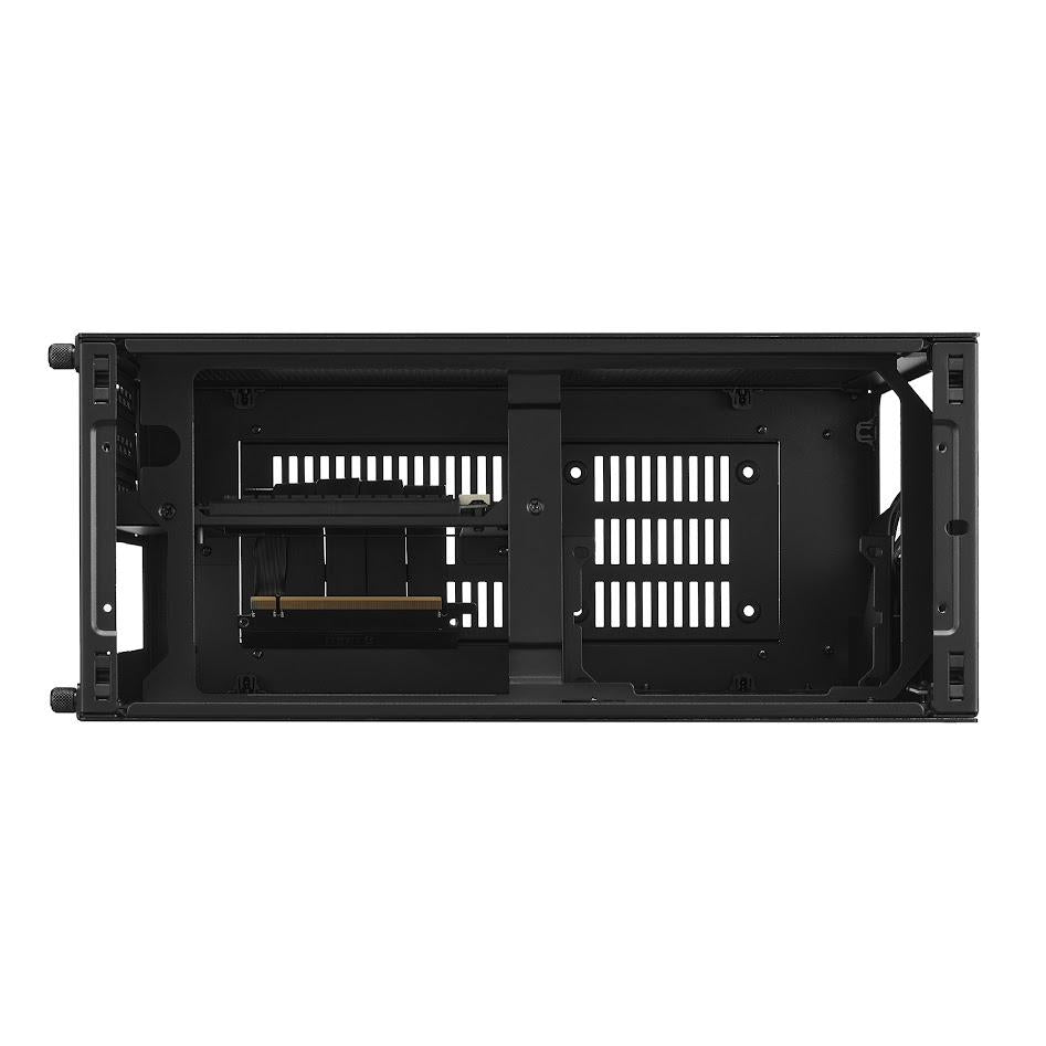 Châssis Lian Li A4-H2O A4 Mini-ITX, câble de montage PCIE 4.0 - Argent
