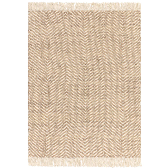 Tapis de salon en jute et coton viga