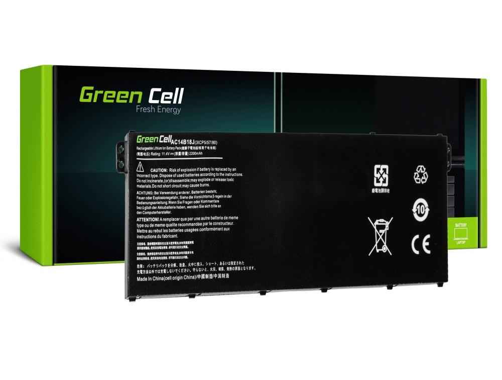 Batterie de rechange pour ordinateur portable Green Cell AC52