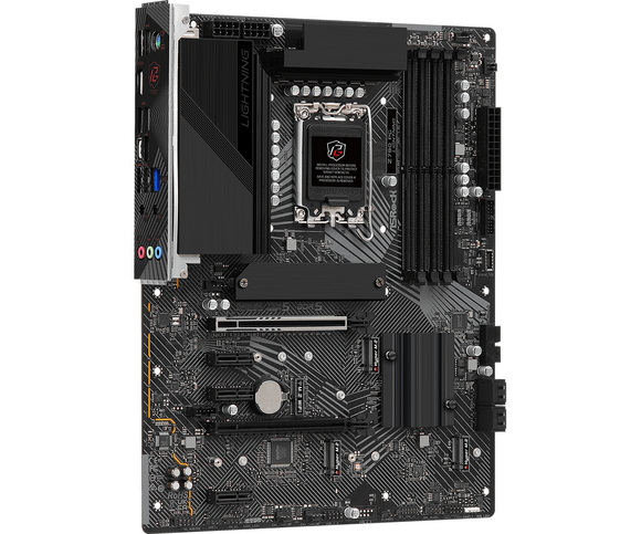 ASROCK MB Desktop Z790 PG Lightning/D4 (S1700, 4x DDR5, 1x PCIe 4.0 x16, 1x PCIe 5.0 x16, 3x PCIe 3.0 x1, 4x Hyper M.2, 4x SATA3 6.0Gb/s, RAID 0,1,5,10, 2x USB-C, 10x USB 3.2, 3x USB 2.0, 1x RJ-45 2.5GB, 1x HDMI, ATX
