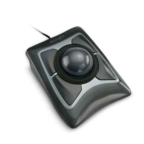 MOUSE Kensington - trackball, "Expert", trackball, cu fir, USB, optic, nespecificat, butoane/scroll 4/1, trackball, negru, "64325" (timbru verde 0.18 lei)
