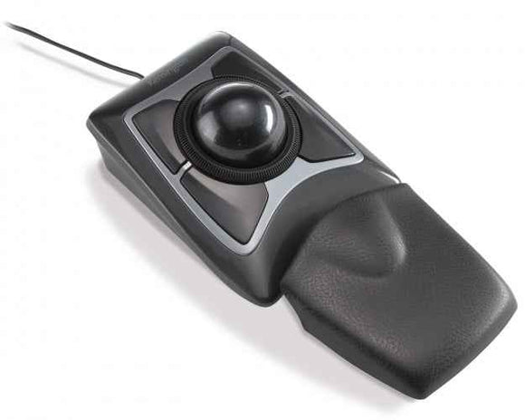 MOUSE Kensington - trackball, "Expert", trackball, cu fir, USB, optic, nespecificat, butoane/scroll 4/1, trackball, negru, "64325" (timbru verde 0.18 lei)