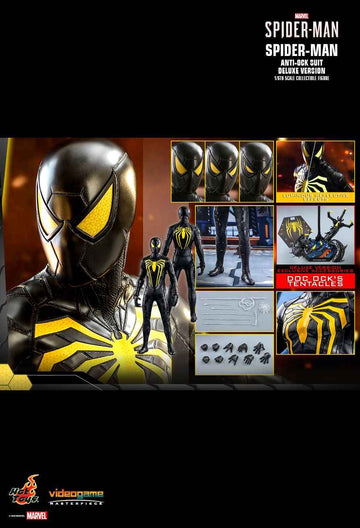 Figurine Hot Toys VGM45 -Marvel Comics - Marvel's Spider-Man - Spider-Man Anti OCK Suit Deluxe Version