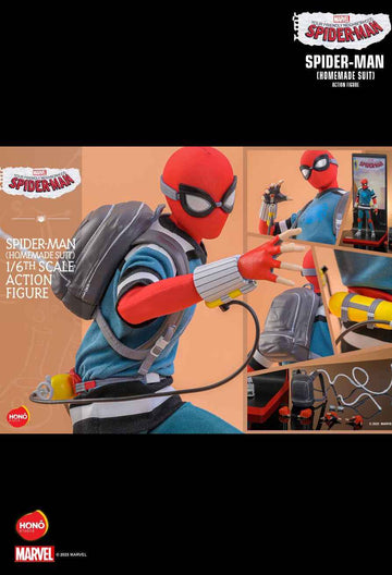 Figurine Hot Toys HS07 - Marvel Comics - Your Friendly Neighborhood Spider Man - Spider Man Homemade Suit