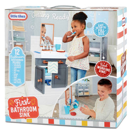 Pierwszy łazienkowy zlew