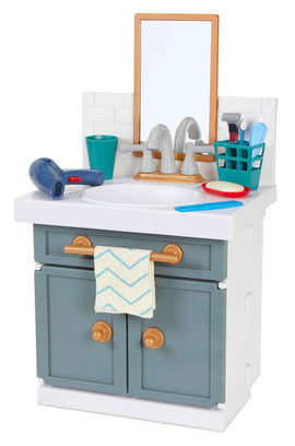 Pierwszy łazienkowy zlew