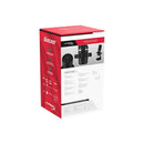 Microphone HyperX DuoCast USB-C, prise jack 3,5 mm, éclairage RVB, noir