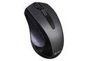 MOUSE A4tech, PC sau NB, wireless, 2.4GHz, optic, 1000 dpi, butoane/scroll 3/1, silent click, negru, "G9-500FS-BK" (timbru verde 0.18 lei)