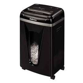 Fellowes Powershred 450M paper shredder Micro-cut shredding Black