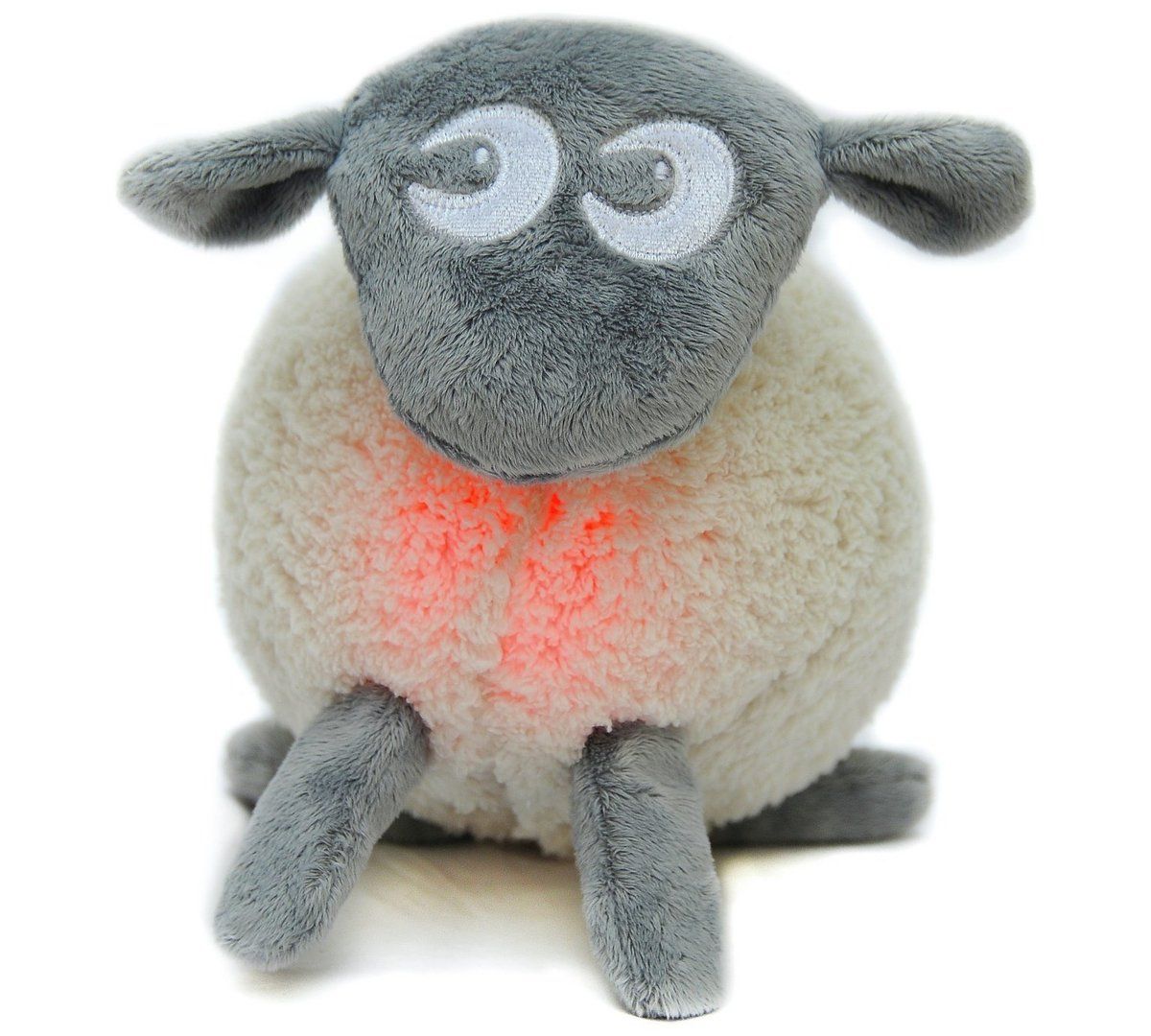 Doudou apaisant avec son et lumière SWEET DREAMERS Gris