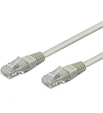 Goobay | CAT 6 patch cable, U/UTP | Grey RJ45 male (8P8C) | RJ45 male (8P8C)