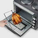 Severin TO 2074 toaster oven 30 L 2500 W Black Grill