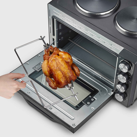 Severin TO 2074 toaster oven 30 L 2500 W Black Grill