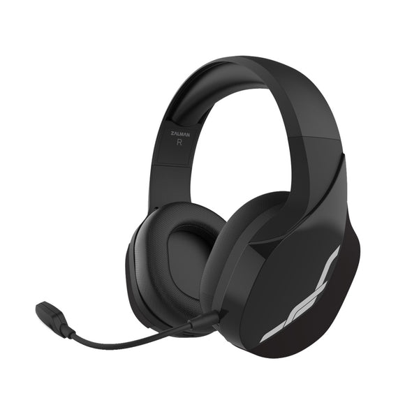 Casque de jeu sans fil 7.1 zalman zm-hps700w noir