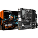 Gigabyte | A620M GAMING XG10 | Processor family AMD | Processor socket AM5 | DDR5 DIMM | Memory slots 4 | Supported hard disk drive interfaces SATA, M.2 | Number of SATA connectors 4 | Chipset AMD A620 | Micro ATX