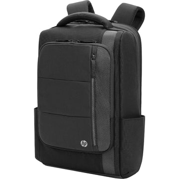 Sac à dos HP Executive 16, résistant à l'eau, extensible, câble USB-C passant – Noir, gris
