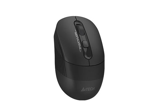 MOUSE A4tech, PC sau NB, wireless, 2.4GHz + BT, optic, 2000 dpi, butoane/scroll 4/1, , negru, Fstyler "FB10C-BK" (timbru verde 0.18 lei)