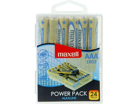 MAXELL battery Alkaline LR03, VALUE BOX 24 pcs.