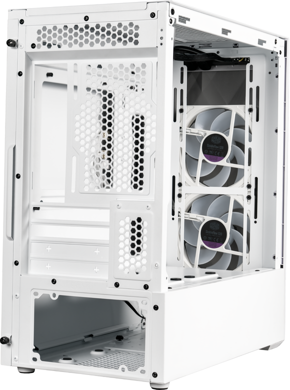 Cooler Master TD300 MESH | Blanc | Mini tour | Alimentation incluse (non incluse) | ATX