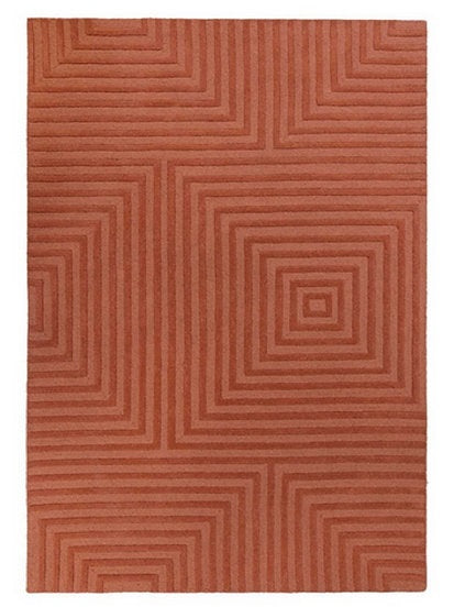 Tapis de salon design pure laine castela