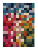 Tapis de salon en laine fait main LUTECE - Novatrend 