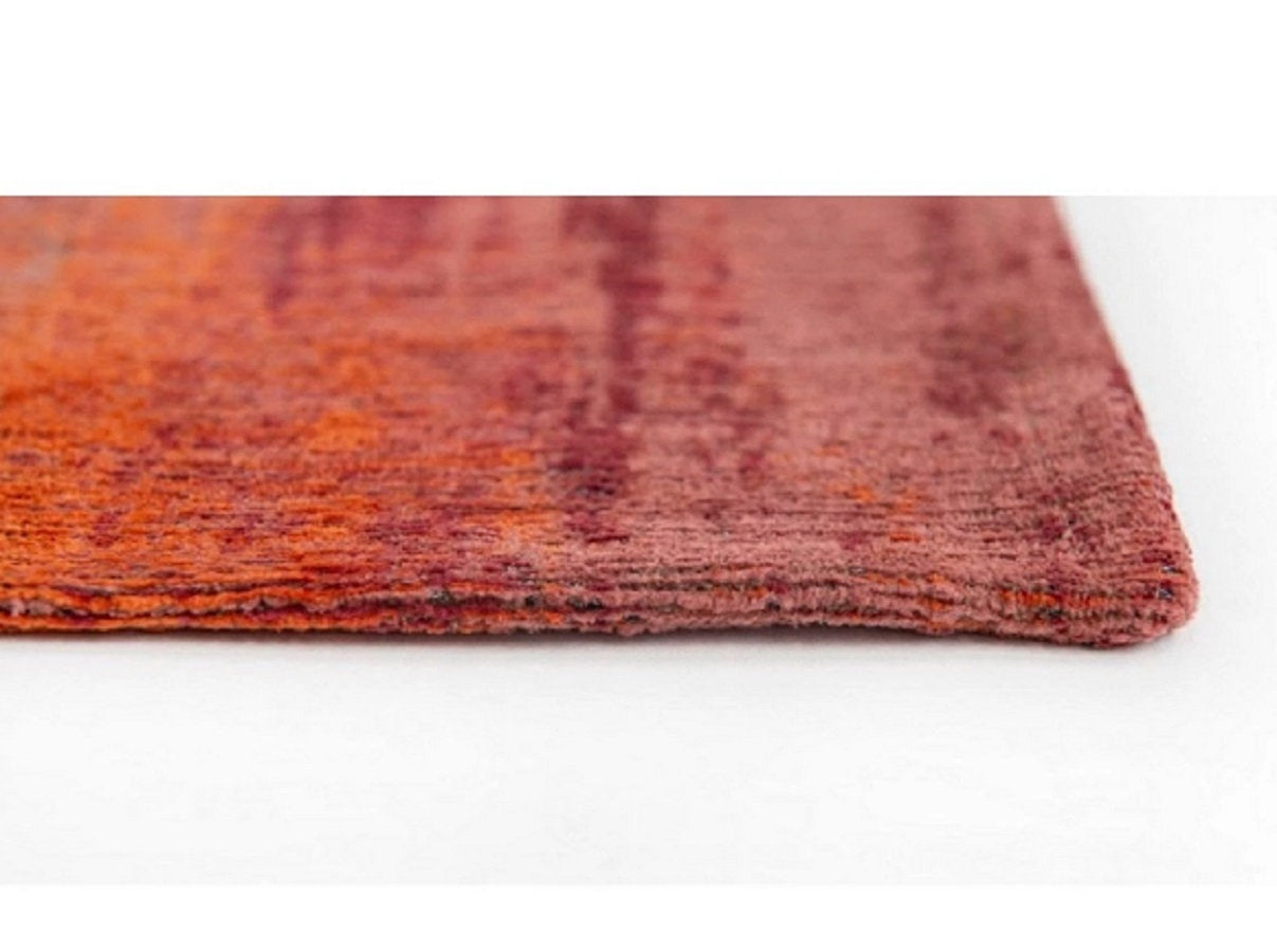 Tapis de salon coton atlantic hibiscus red