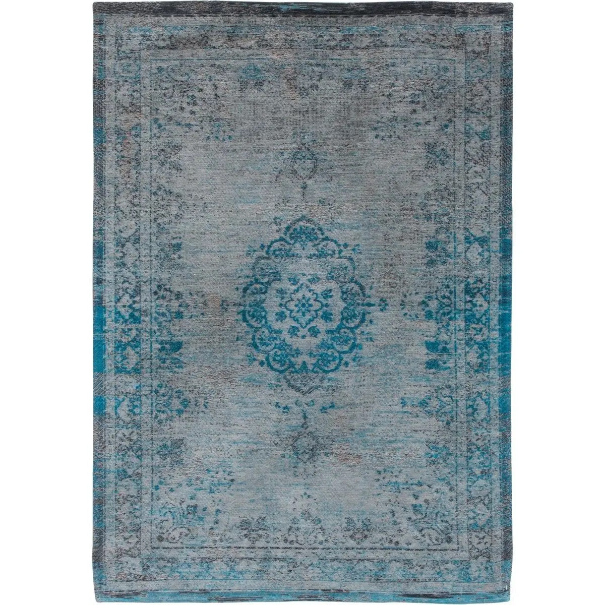 Tapis de salon coton médaillon fading world