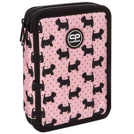 Trousse scolaire à deux étages avec équipement Coolpack Jumper XL Doggies