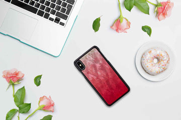 Coque iKins pour iPhone XS Max, rose, lac et noir