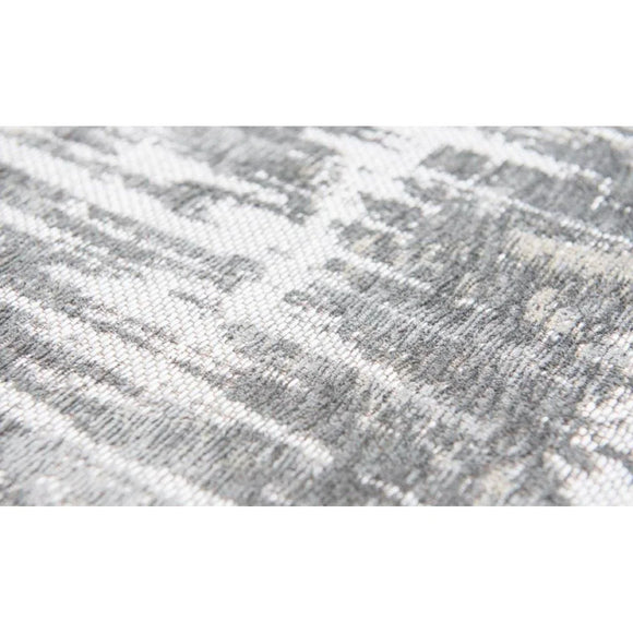 Tapis de salon en coton atlantic streaks - coney grey