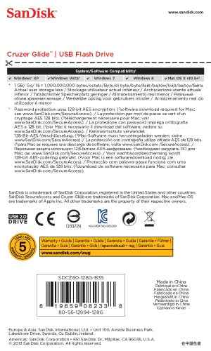 SanDisk Cruzer Glide 128 Go