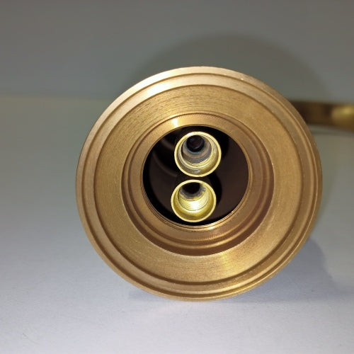 Ecost customer return Solepearl Bathroom Tap Antique Brass Retro Washbasin Tap High 360° Swivel Sing