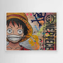 One piece reproduction officielle sur toile de l'œuvre