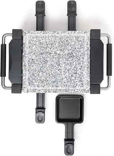 Retour client Ecost Appareil à raclette LIVOO DOC261 pour 4 personnes, acier inoxydable, gris