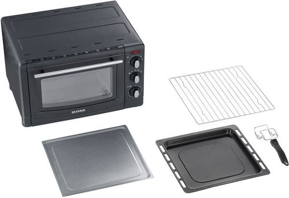 Severin TO 2067 toaster oven 20 L 1500 W Black Grill
