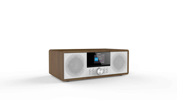Denver MIR-270DW Stereo System with Dark Wood Internet Radio