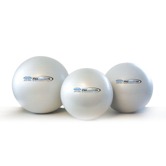 Gimnastikos Kamuolys Original Pezzi PRO Maxafe® 75 cm, Pilkas