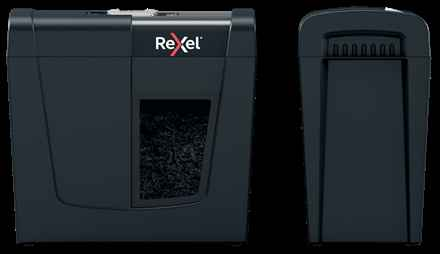 Destructeur de documents Rexel Secure X6, coupe croisée, P4, 6 feuilles, corbeille de 10 L.