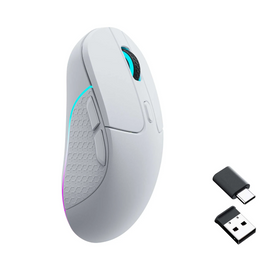 Keychron M3 (1000Hz) White Wireless Mouse - 0