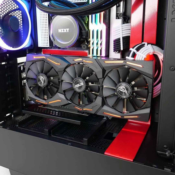 Boîtier d'ordinateur Cablemod CM-VPB-HDK-R, support de carte graphique mini-tour