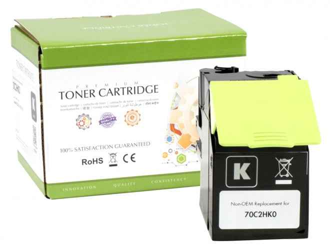 Compatible Static-Control Lexmark 702HK (70C2HK0) Noir, 4000 p.