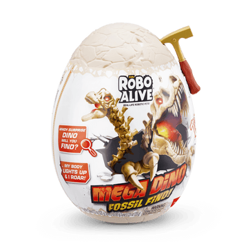 Roboalive jouet interactif mega dino fossile trouvé œuf surprise