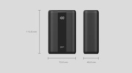 Silicon Power QX55 Powerbank Lithium Polymer (LiPo) 30000 mAh Black - 0