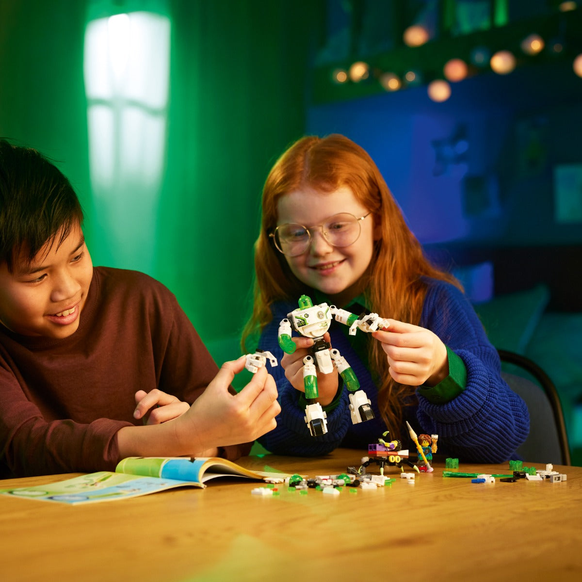 71454 lego® dreamzzz™ mateo et z-blob le robot