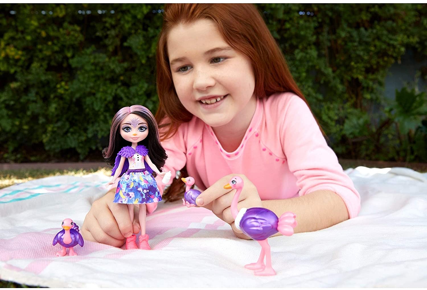 Enchantimals jaanalind Ofelia perekond
