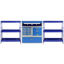 Rayonnages pour Fourgonnette Métallique