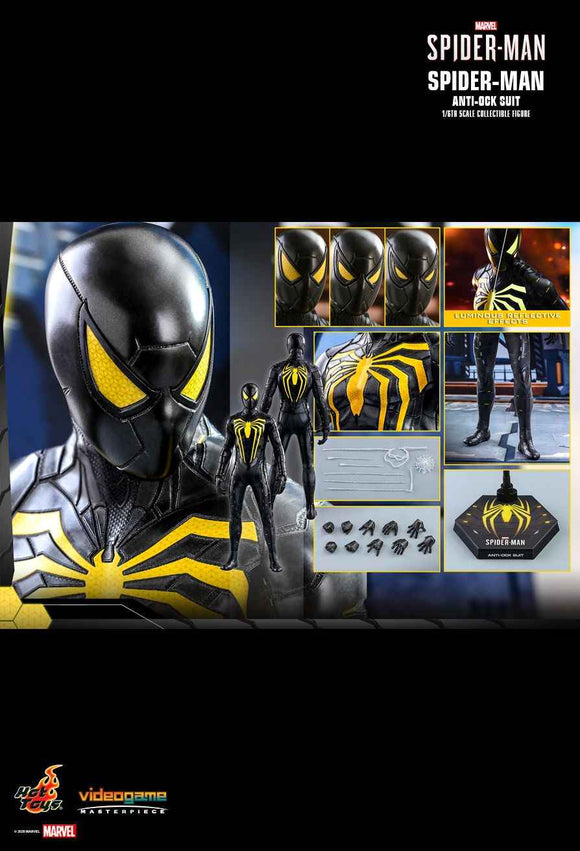 Figurine Hot Toys VGM44 - Marvel Comics - Marvel's Spider-Man - Spider-Man Anti OCK Suit Standard Version